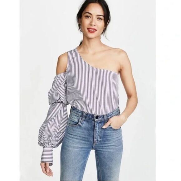 Petersyn x Revolve Lara Puff Sleeve Top - Empire Size Small - Picture 3 of 11